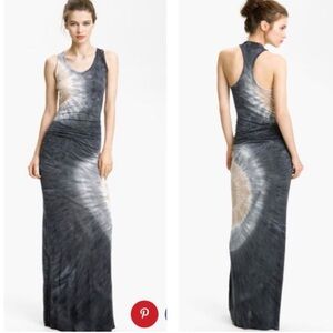 YOUNG FABULOUS & BROKE Hampton’s Tie-Dye Maxi Dress - XS